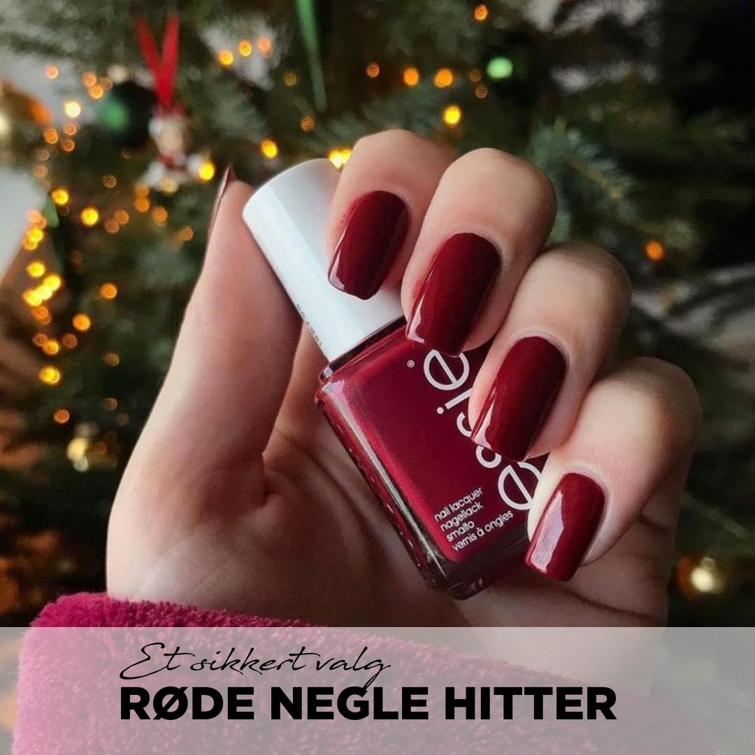 Derfor er røde negle et sikkert julehit
