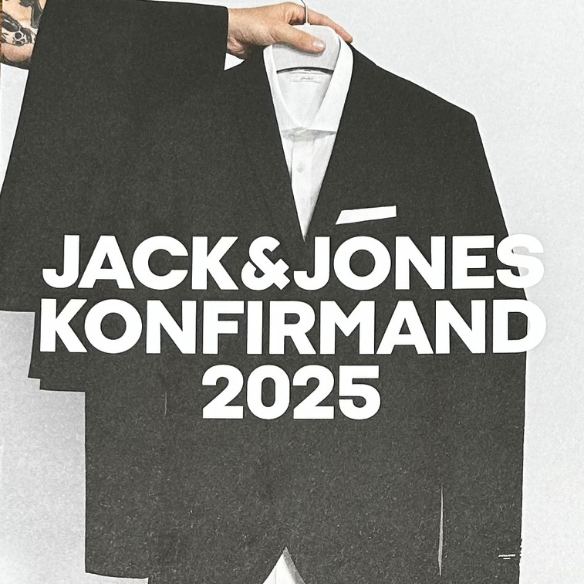 JACK & JONES HOLDER EKSKLUSIVE KONFIRMAND EVENTS