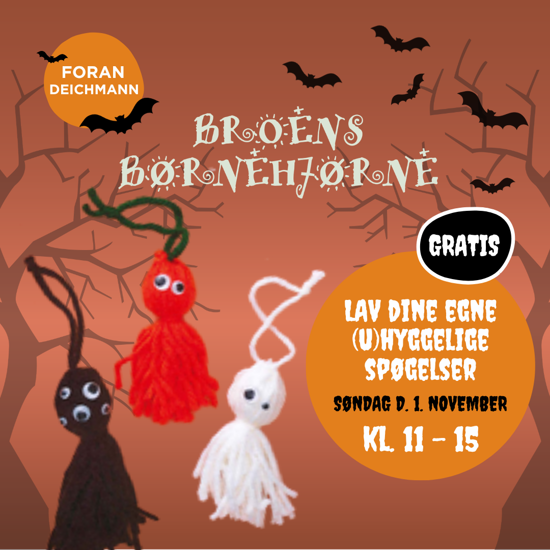 LAV DINE EGNE (U)HYGGELIGE SPØGELSER! 👻🧶